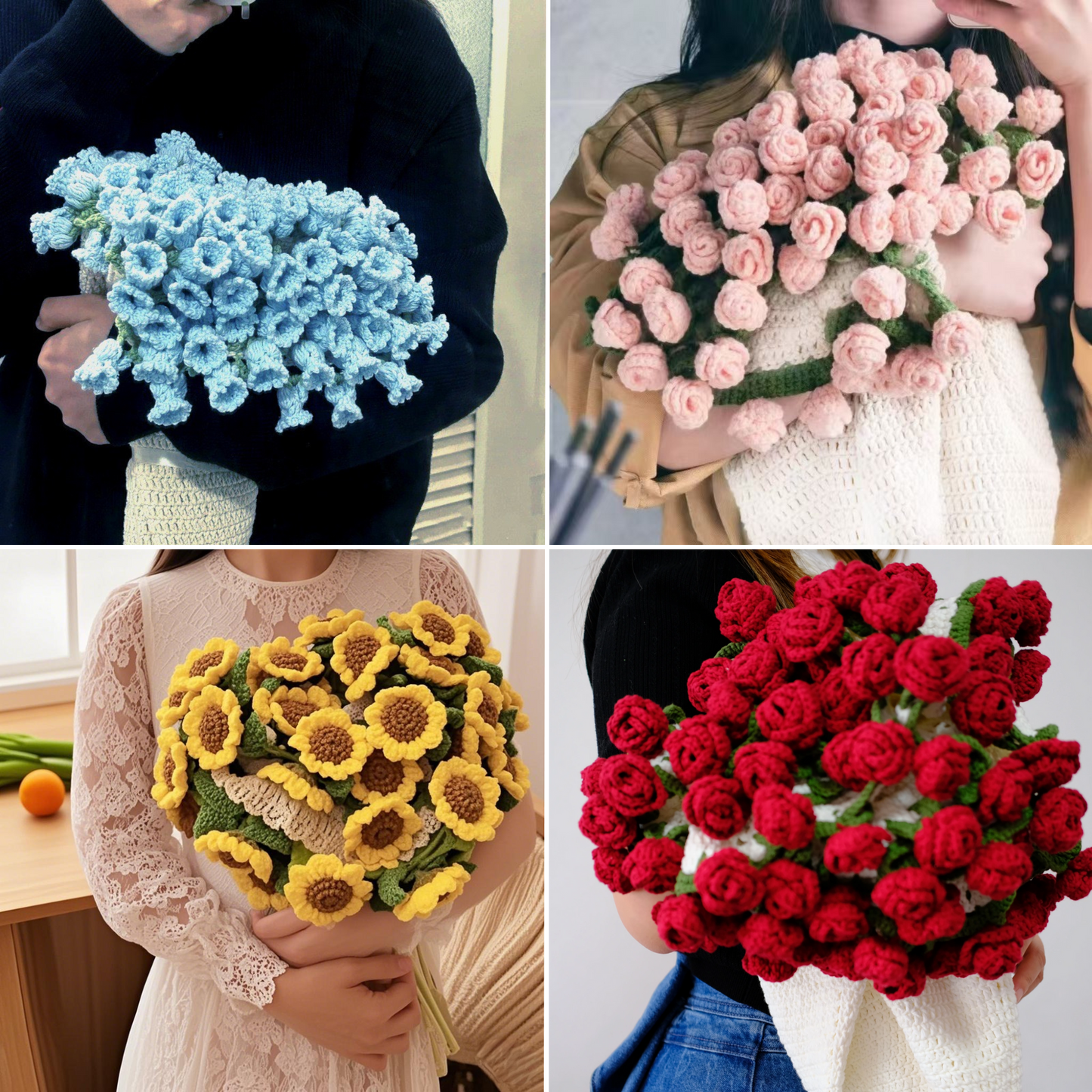 Crochet Flower Blanket